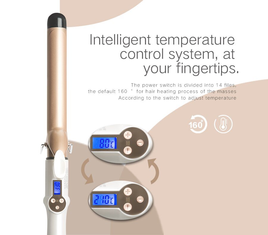 Professional Hair Curling Iron/Wand